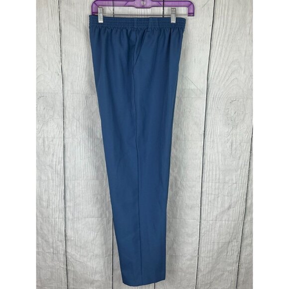 DonnKenny Petite 14P Blue Elastic Waist Pants with Front Pockets - Picture 5 of 7
